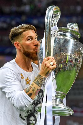 Sergio Ramos Real Madrid Champions League Winner 2016