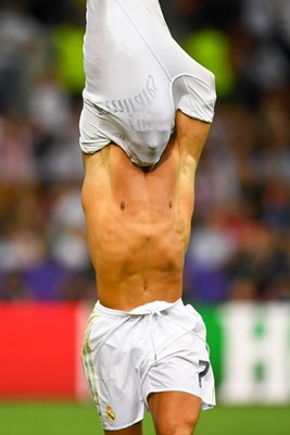Cristiano Ronaldo Real Madrid winning penalty Milan 2016