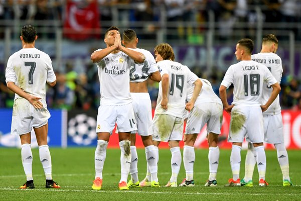 Casemiro Real Madrid Champions League Final Penalties 2016