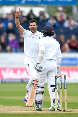 James Anderson England v Sri Lanka Durham Test 2016