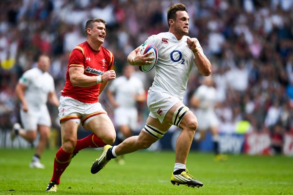 Jack Clifford Scores England v Wales Twickenham 2016