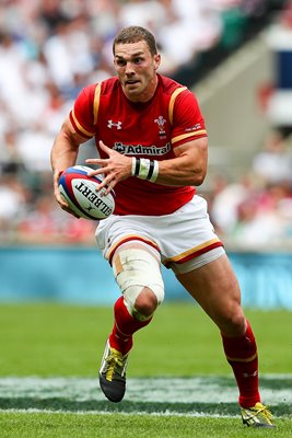 George North Wales v England Twickenham 2016