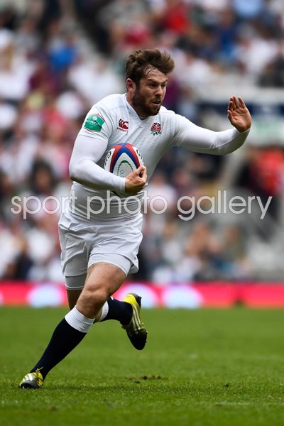 Elliot Daly England v Wales Twickenham 2016