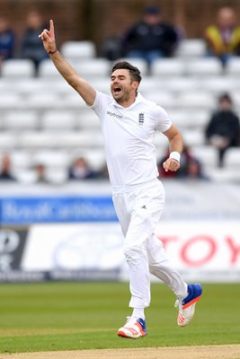 James Anderson England v Sri Lanka Durham Test 2016