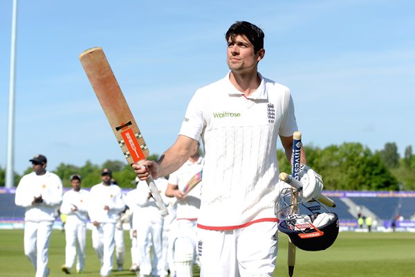   Alastair Cook England 10000 Test Runs Durham 2016