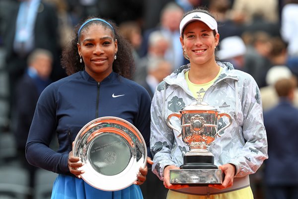 Garbine Muguruza & Serena Williams French Open Final 2016