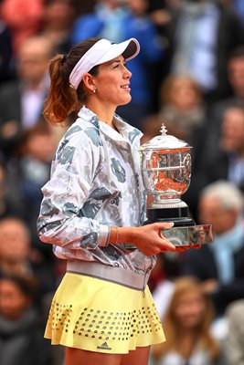 Garbine Muguruza French Open Champion 2016