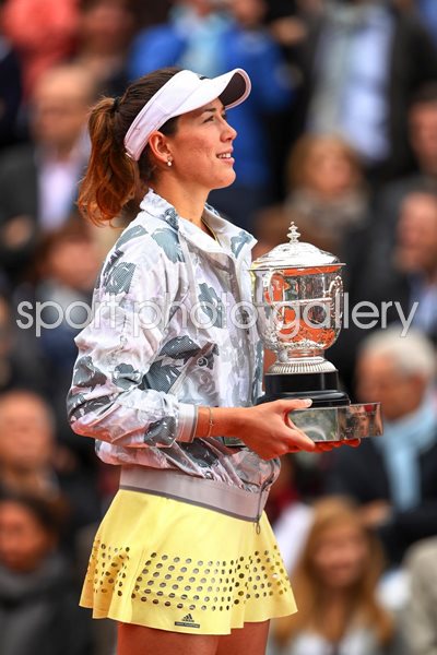 Garbine Muguruza French Open Champion 2016