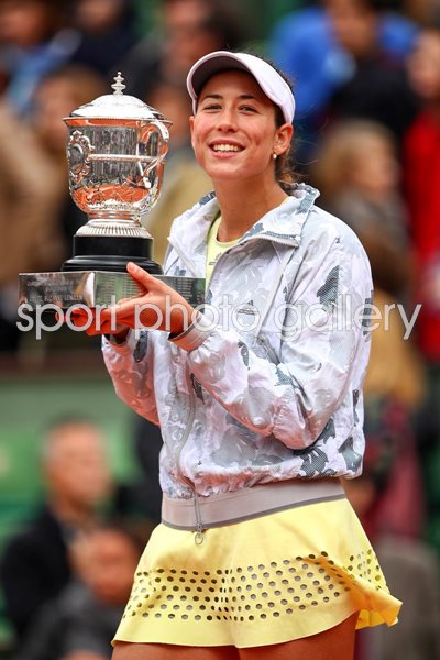 Garbine Muguruza French Open Champion 2016