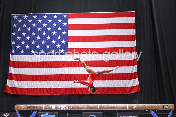 Simone Biles USA balance beam