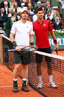 Andy Murray & Novak Djokovic French Open Final 2016