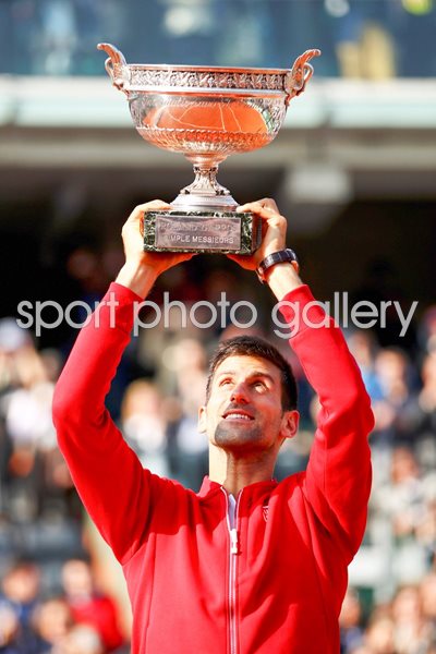  Novak Djokovic French Open Champion 2016
