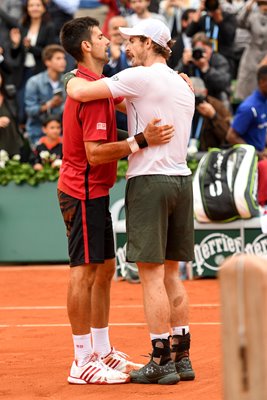 Andy Murray & Novak Djokovic French Open Final 2016