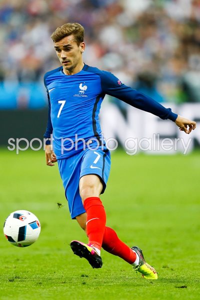 Antoine Griezmann France v Romania 2016