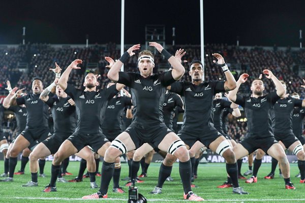 Kieran Read New Zealand Haka v Wales Eden Park 2016
