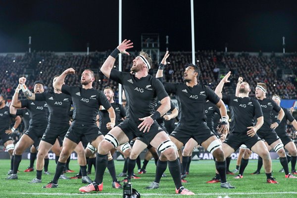 Kieran Read New Zealand Haka v Wales Eden Park 2016