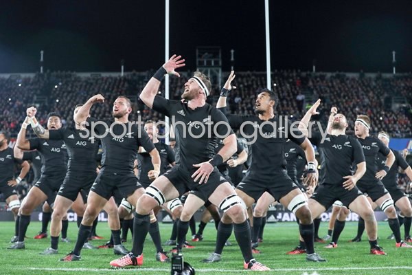 Kieran Read New Zealand Haka v Wales Eden Park 2016