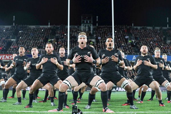 Kieran Read New Zealand Haka v Wales Eden Park 2016
