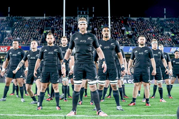 Kieran Read New Zealand Haka v Wales Eden Park 2016