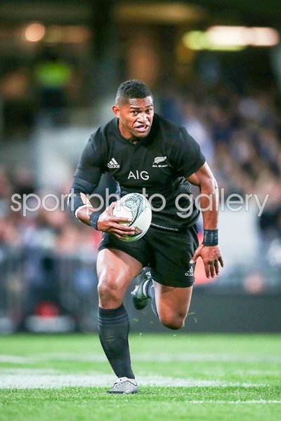 Waisake Naholo New Zealand v Wales Eden Park 2016