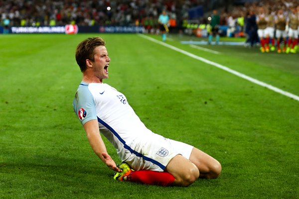 Eric Dier Scores England v Russia Marseille 2016