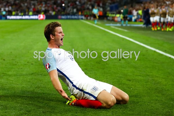 Eric Dier Scores England v Russia Marseille 2016