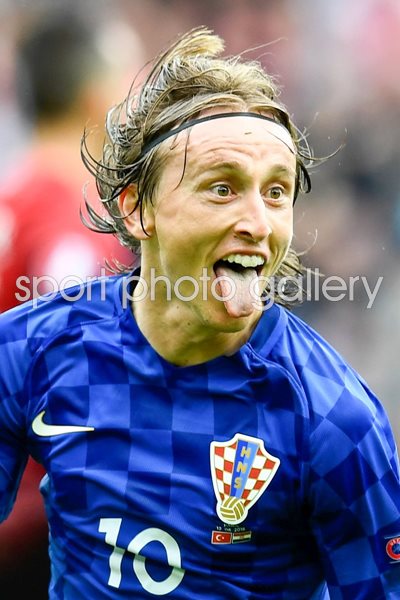 Luka Modric Croatia v Turkey Europeans Paris 2016