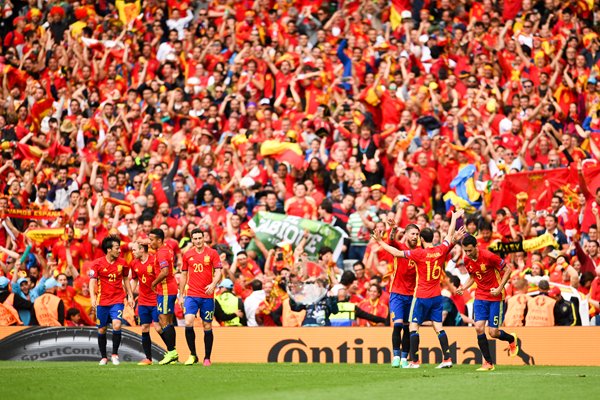 Spain score v Czech Republic Toulouse Europeans 2016