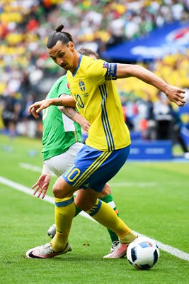 Zlatan Ibrahimovic Sweden v Ireland Paris Europeans 2016