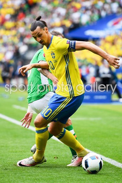 Zlatan Ibrahimovic Sweden v Ireland Paris Europeans 2016