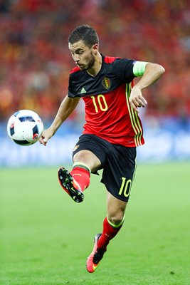 Eden Hazard Belgium v Italy Lyon Europeans 2016