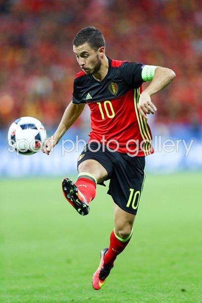 Eden Hazard Belgium v Italy Lyon Europeans 2016