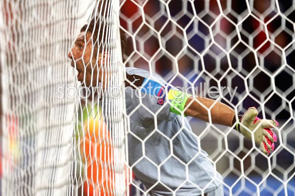 Gianluigi Buffon Italy v Belgium Lyon Europeans 2016 