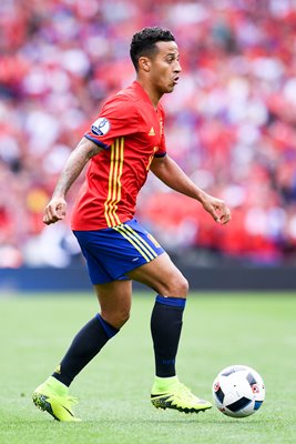 Thiago Alcantara Spain v Czech Republic Toulouse 2016