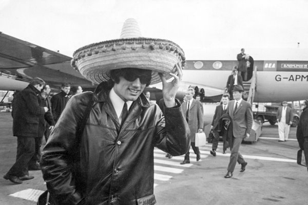 Best Back In Britain... wearing sombrero