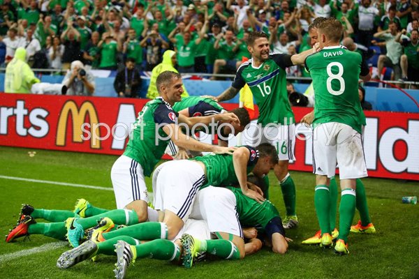 Gareth McAuley Northern Ireland scores v Ukraine 2016