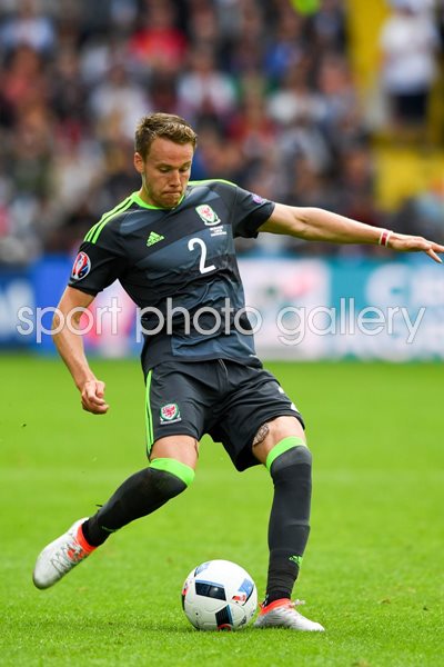  Chris Gunter Wales v England Lens 2016