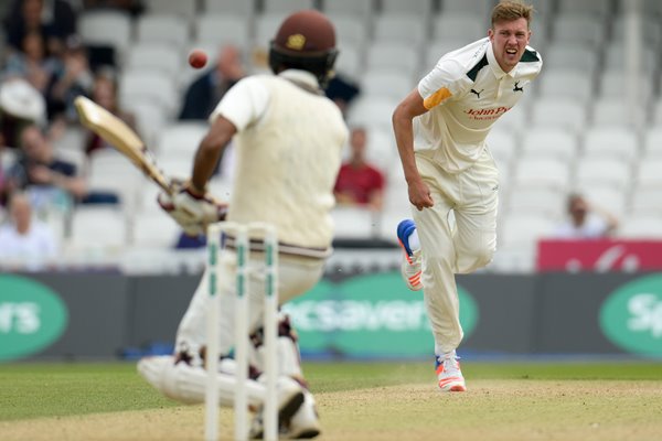 Jake Ball Nottinghamshire v Surrey Oval 2016