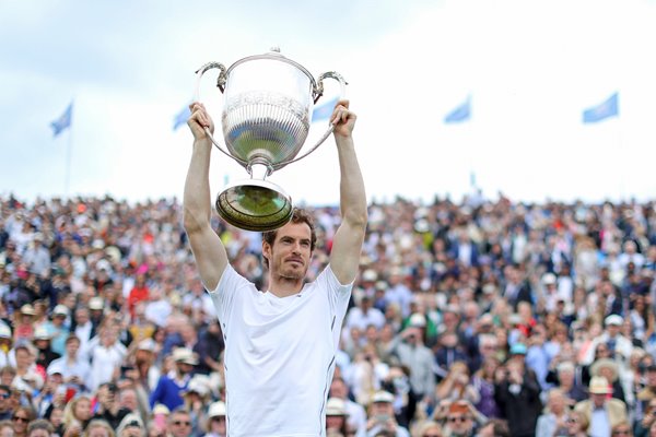 Andy Murray Aegon Championships trophy 2016