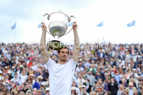 Andy Murray Aegon Championships trophy 2016