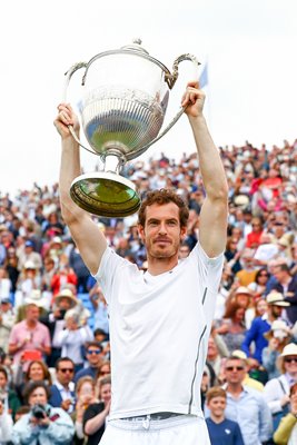 Andy Murray wins record 5th Queens Title 2016