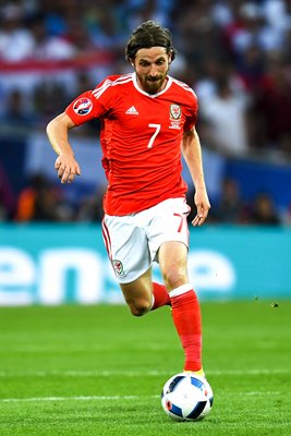 Joe Allen Wales v Russia Toulouse European Finals 2016