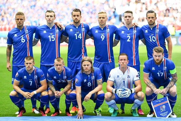 Iceland team v Austria Stade de France Paris 2016