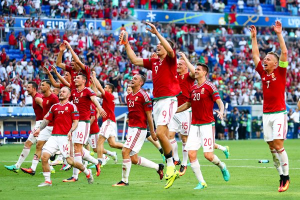 Hungary Group F Winners Europeans 2016