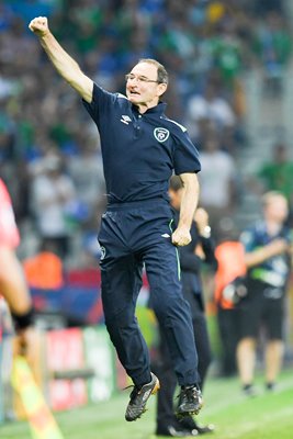 Martin O'Neill Ireland v Italy Lille Europeans 2016