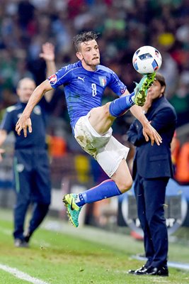 Alessandro Florenzi Italy v Ireland Europeans 2016