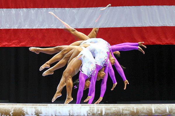 Simone Biles USA balance beam 2016