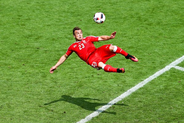 Xherdan Shaqiri Switzerland Scissor Kick Goal Europeans 2016