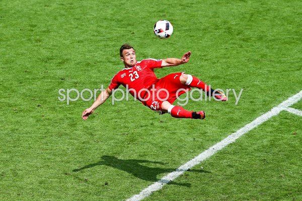 Xherdan Shaqiri Switzerland Scissor Kick Goal Europeans 2016