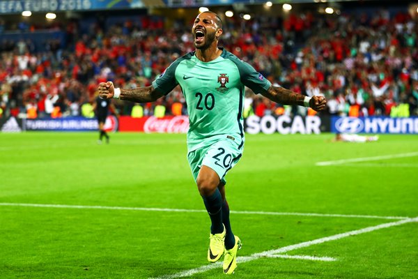 Ricardo Quaresma Portugal scores v Croatia Europeans 2016